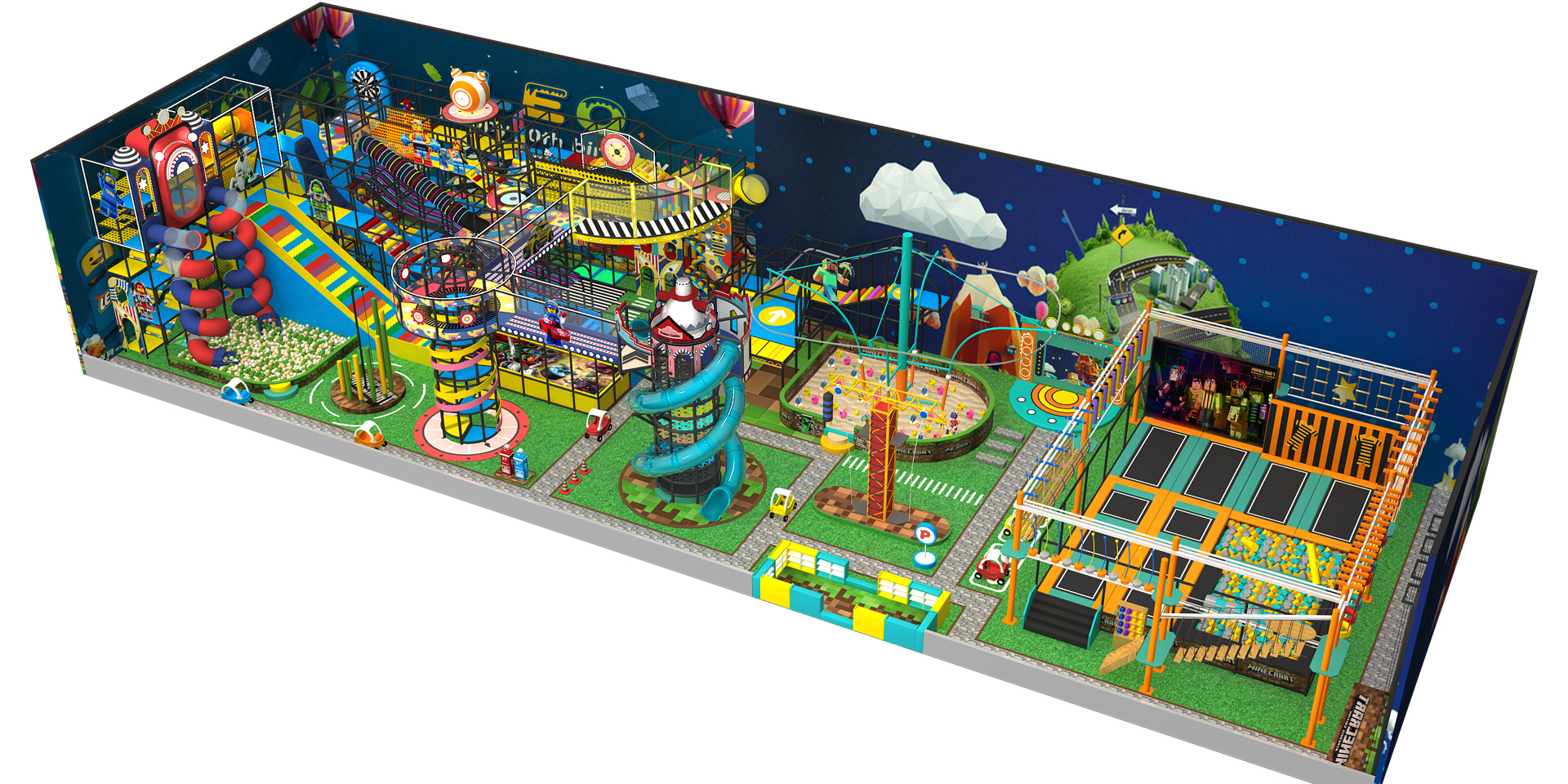 Indoor playground equipment