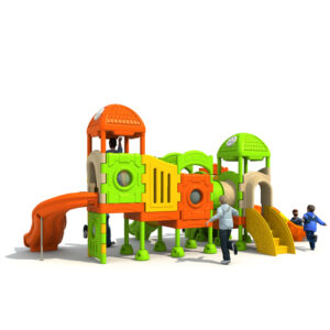 Kids Multi-Slide Plastic Playground SetHD-LSL027-25238 Kids Multi-Slide Plastic Playground SetHD-LSL027-25238