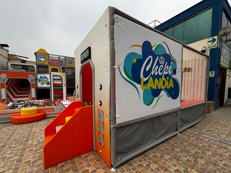 Peru Naughty Castle Installation Project Peru Naughty Castle Installation Project