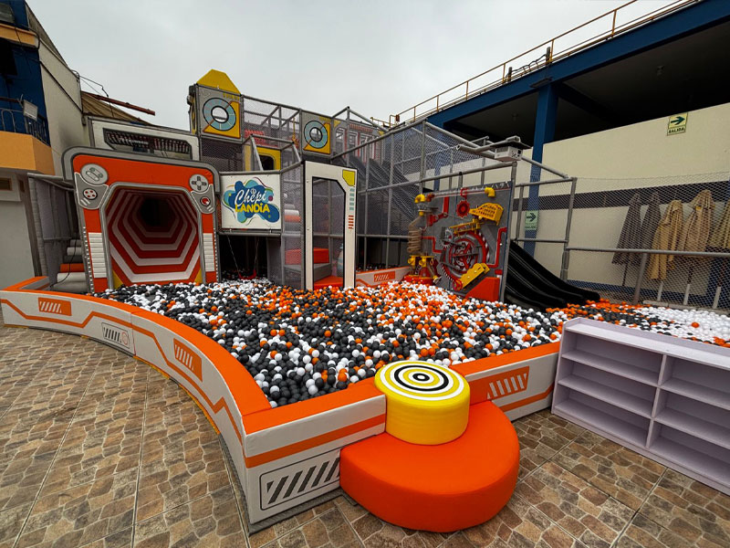 Peru Naughty Castle Installation Project Peru Naughty Castle Installation Project